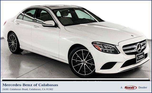 used 2021 Mercedes-Benz C-Class car, priced at $27,899