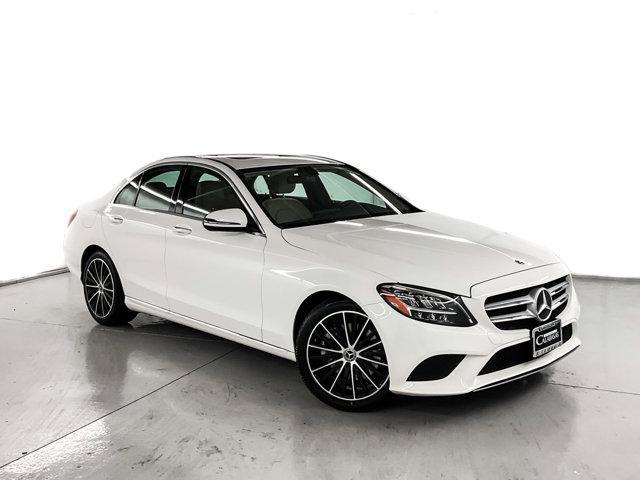 used 2021 Mercedes-Benz C-Class car, priced at $27,899