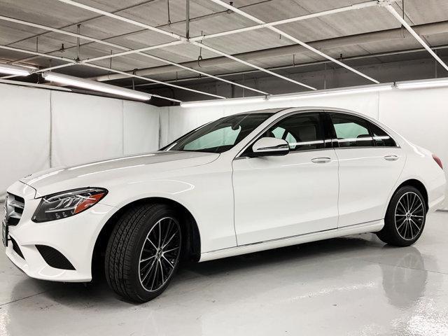 used 2021 Mercedes-Benz C-Class car, priced at $27,899