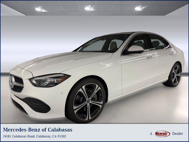 new 2025 Mercedes-Benz C-Class car, priced at $52,935