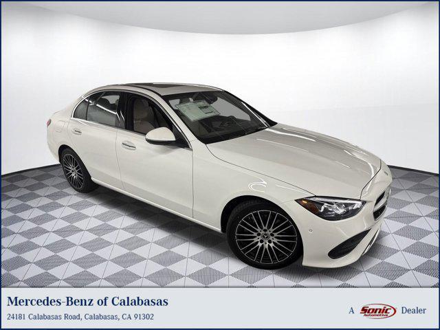 new 2025 Mercedes-Benz C-Class car, priced at $51,730