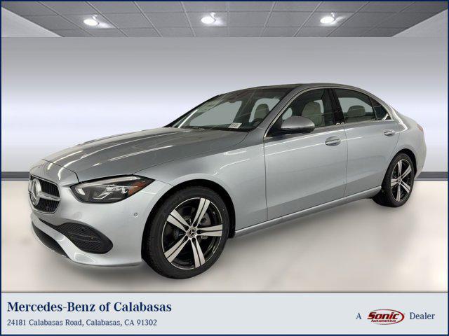 new 2025 Mercedes-Benz C-Class car, priced at $51,835