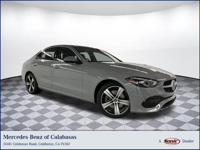new 2025 Mercedes-Benz C-Class car, priced at $51,385