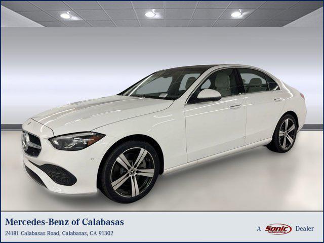 new 2025 Mercedes-Benz C-Class car, priced at $51,085