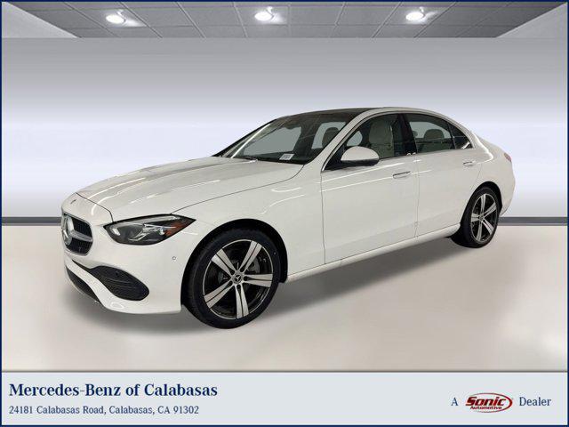 new 2025 Mercedes-Benz C-Class car, priced at $51,085