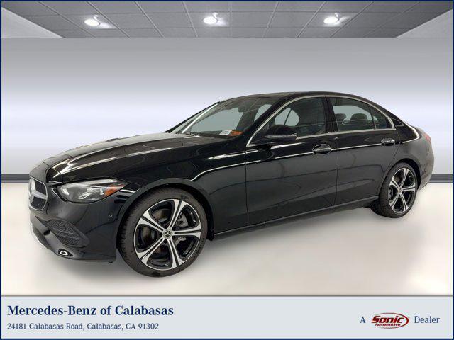 new 2025 Mercedes-Benz C-Class car, priced at $51,685