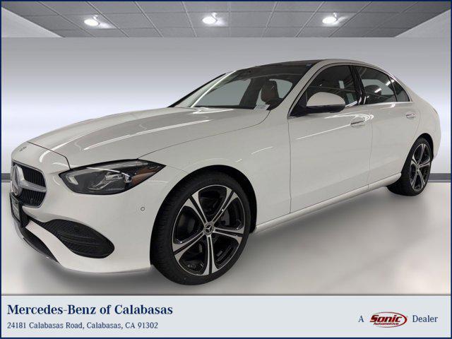 new 2025 Mercedes-Benz C-Class car, priced at $52,505