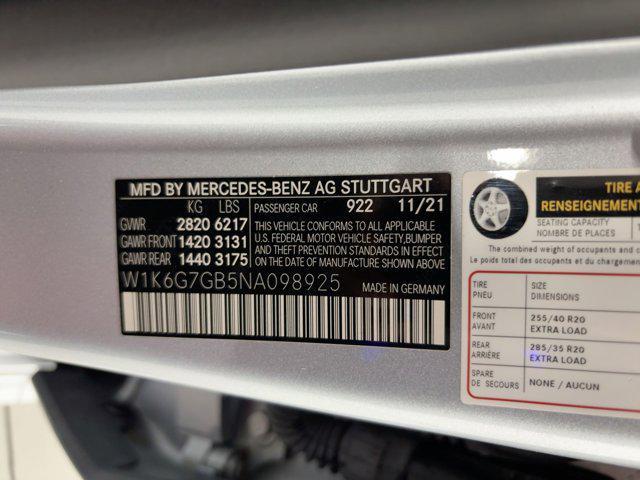 used 2022 Mercedes-Benz S-Class car, priced at $73,998