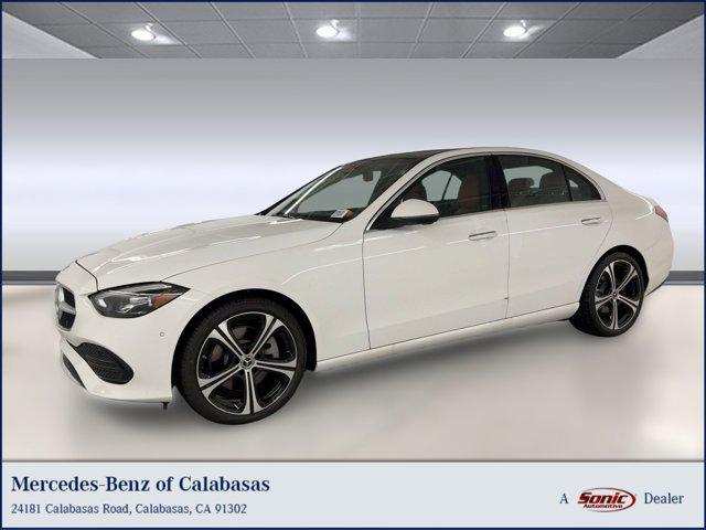 new 2025 Mercedes-Benz C-Class car, priced at $51,685
