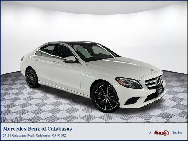 used 2020 Mercedes-Benz C-Class car, priced at $22,799