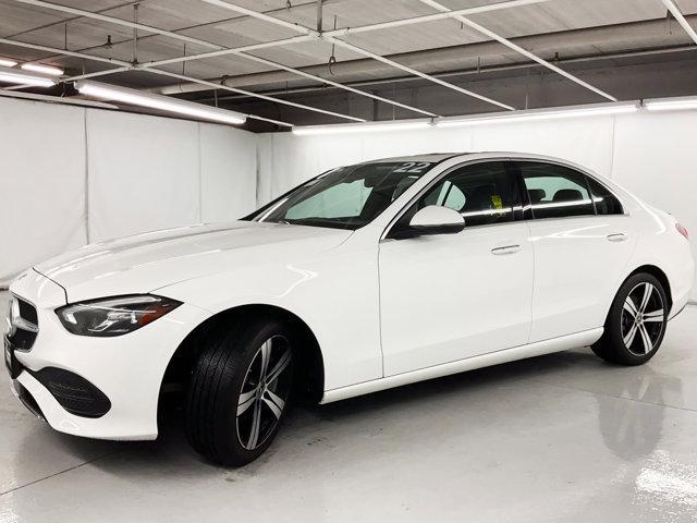 used 2022 Mercedes-Benz C-Class car, priced at $33,998