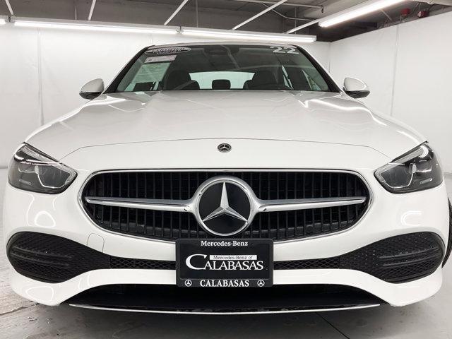 used 2022 Mercedes-Benz C-Class car, priced at $33,998