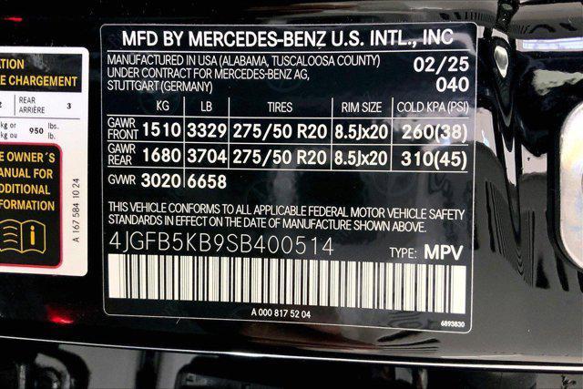 new 2025 Mercedes-Benz GLE 450 car, priced at $73,550