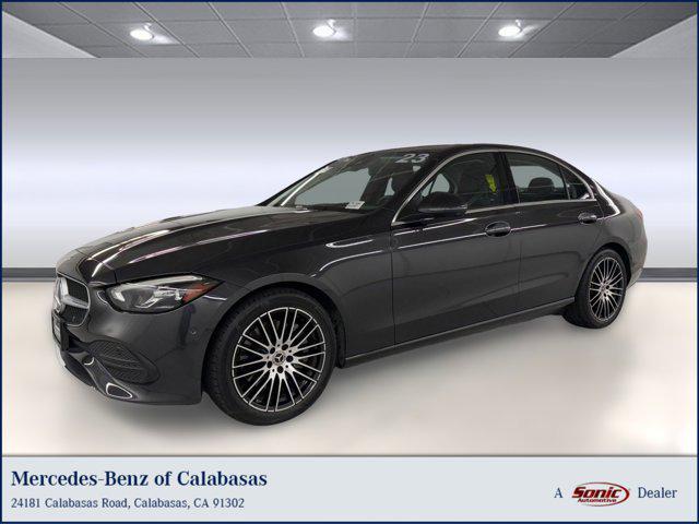 used 2023 Mercedes-Benz C-Class car, priced at $35,999