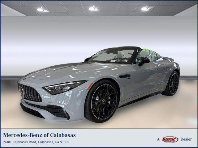 new 2026 Mercedes-Benz AMG SL 43 car, priced at $130,310