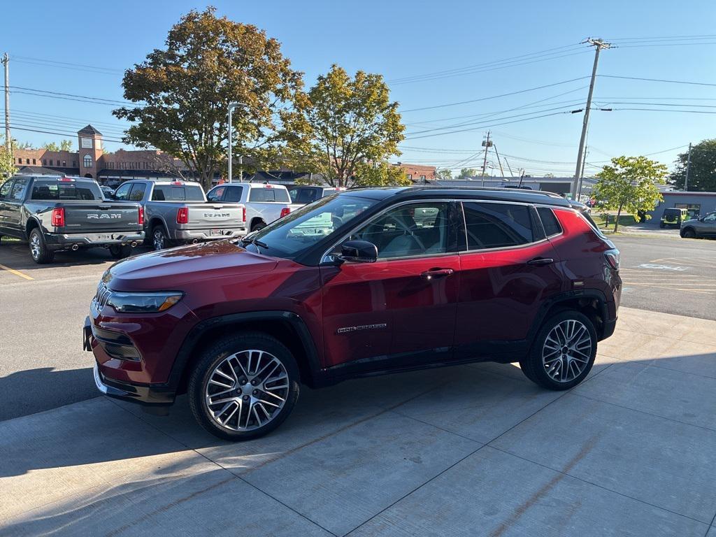 used 2022 Jeep Compass car, priced at $25,000