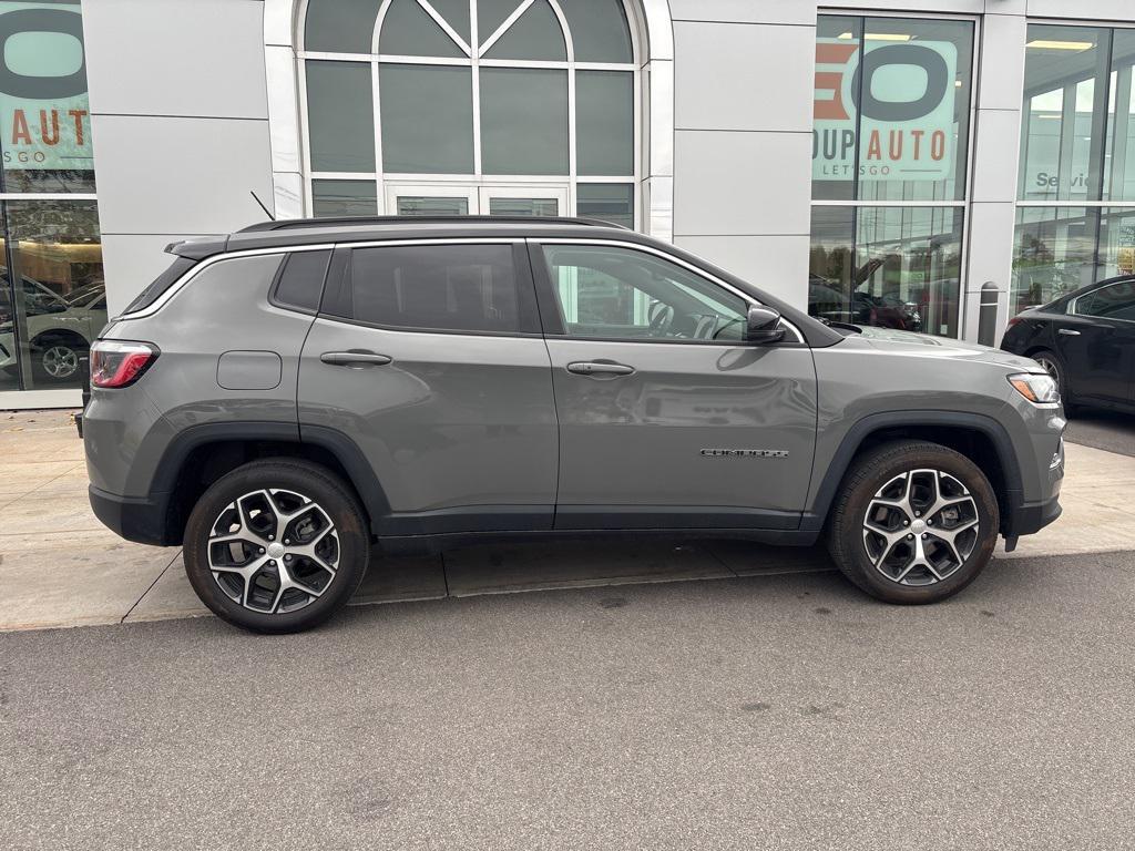 used 2024 Jeep Compass car, priced at $25,300