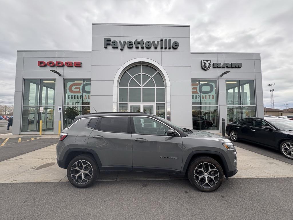 used 2024 Jeep Compass car, priced at $25,300