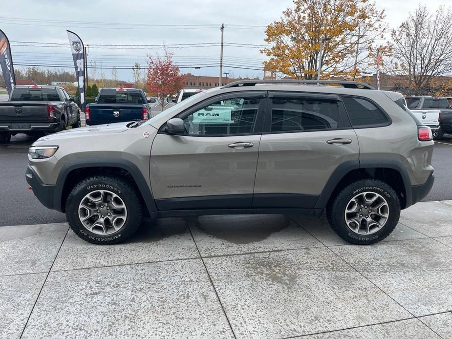 used 2021 Jeep Cherokee car, priced at $28,700