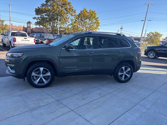 used 2021 Jeep Cherokee car, priced at $24,600