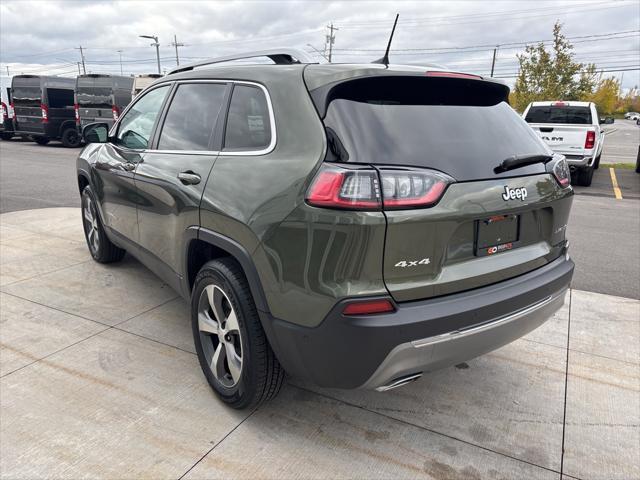 used 2021 Jeep Cherokee car, priced at $24,600