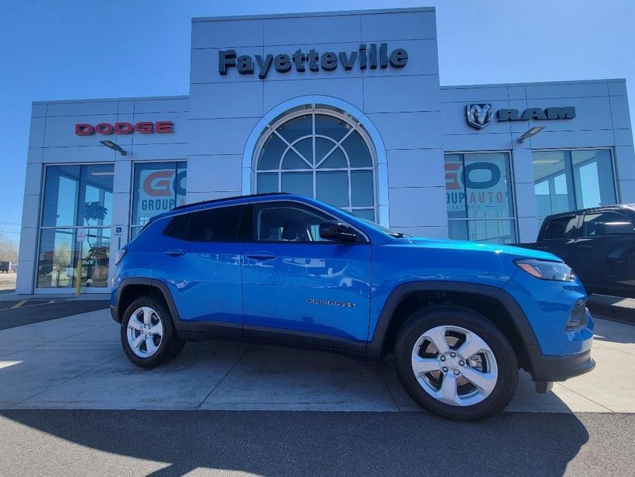 used 2022 Jeep Compass car, priced at $24,400