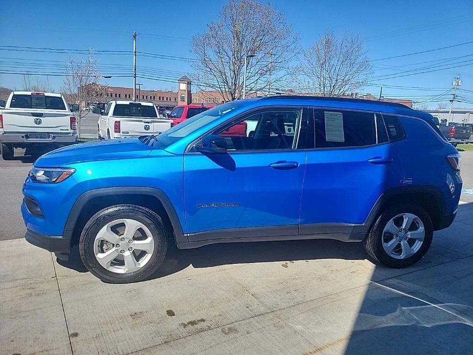 used 2022 Jeep Compass car, priced at $24,300