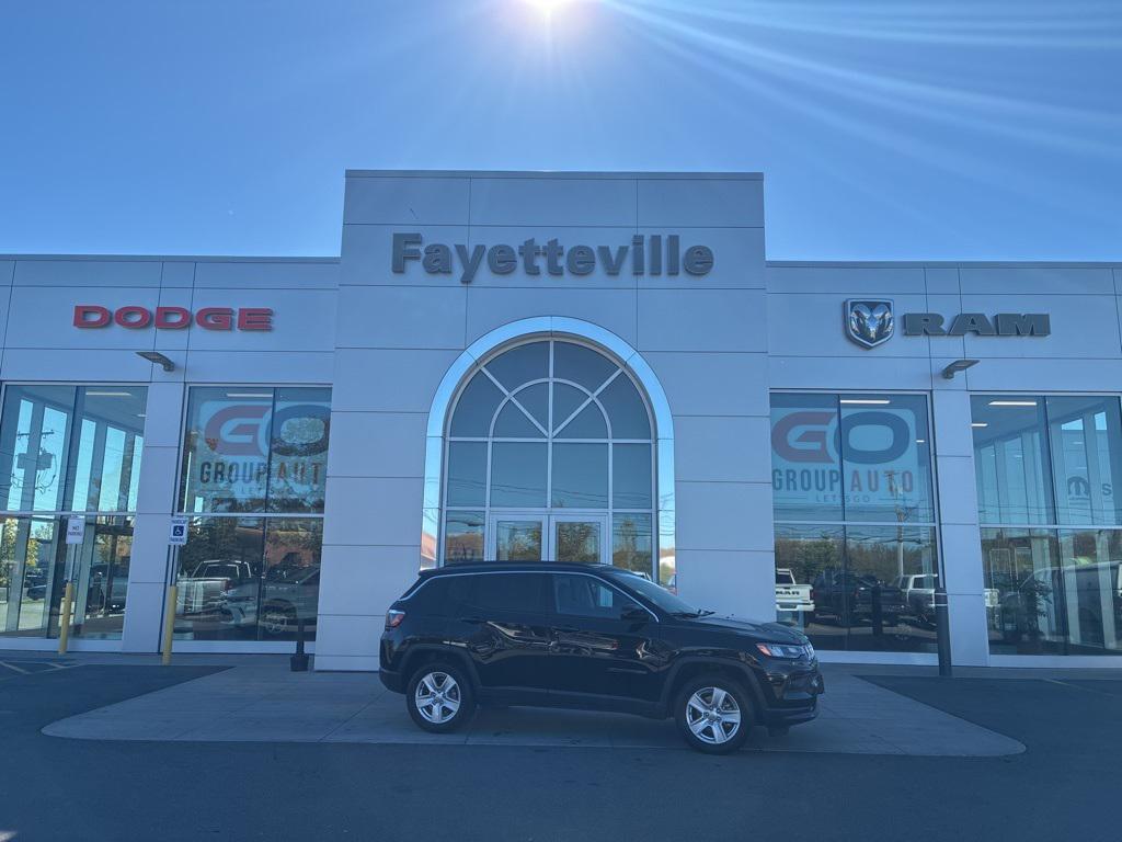 used 2022 Jeep Compass car, priced at $23,700