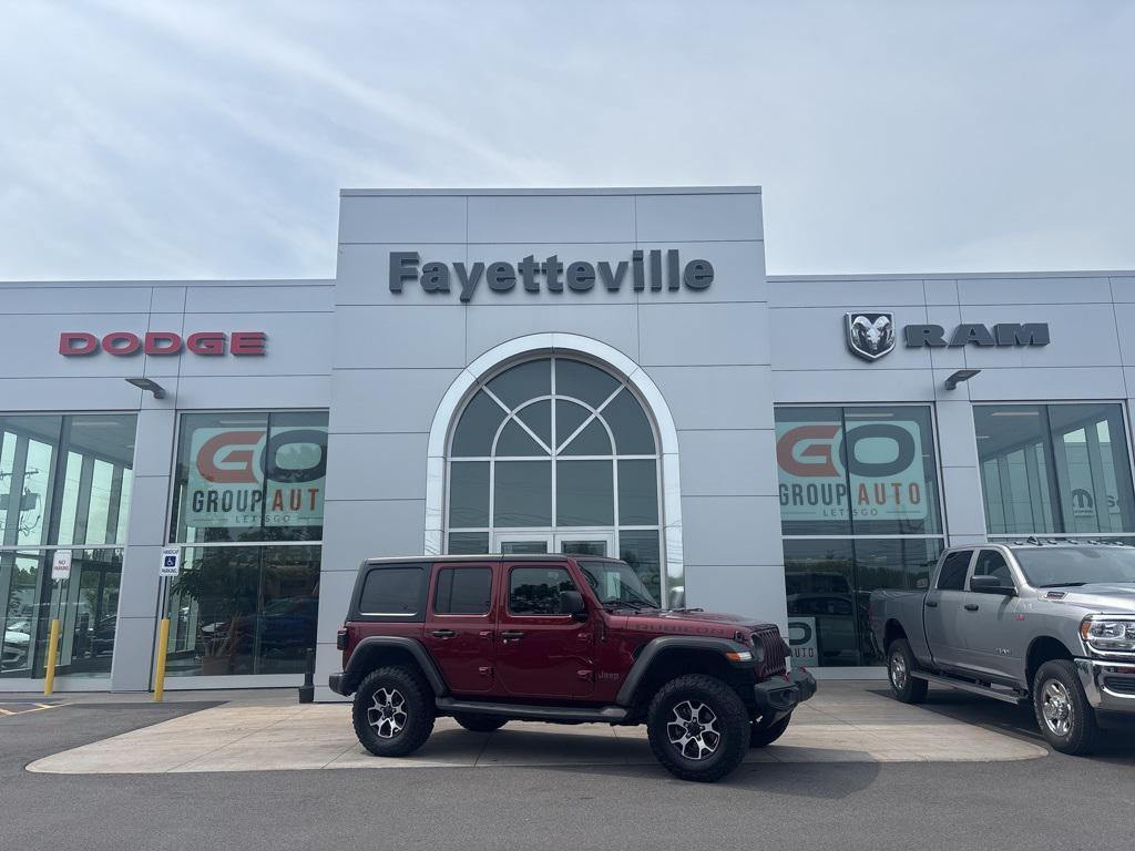 used 2022 Jeep Wrangler Unlimited car, priced at $31,700