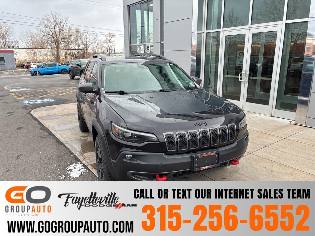 used 2021 Jeep Cherokee car, priced at $26,000