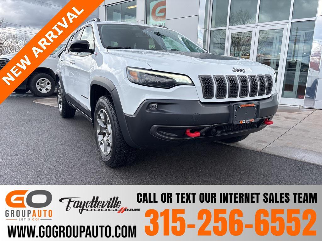 used 2022 Jeep Cherokee car, priced at $26,500