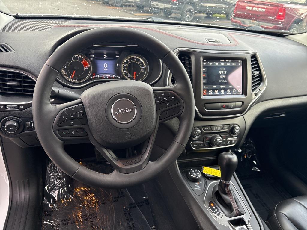 used 2022 Jeep Cherokee car, priced at $26,500