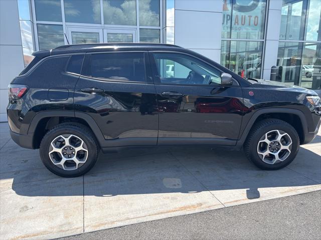 used 2022 Jeep Compass car, priced at $27,300