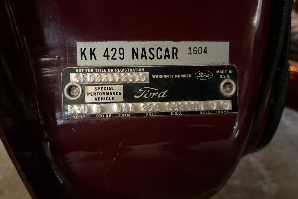used 1969 Ford Mustang car, priced at $325,000