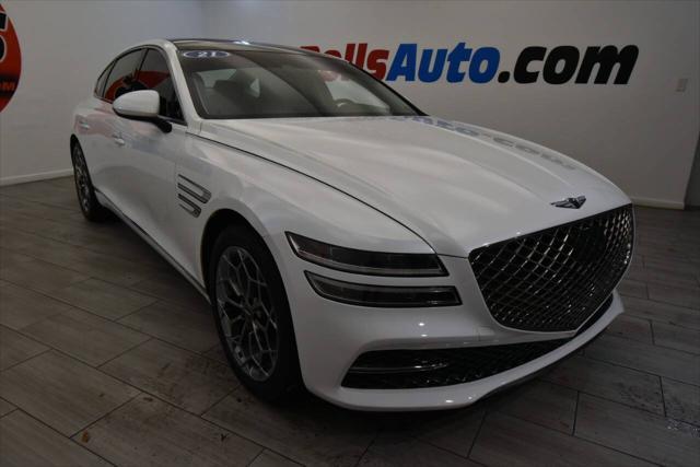 used 2021 Genesis G80 car, priced at $27,985