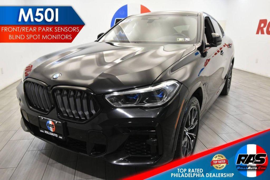 used 2022 BMW X6 car, priced at $50,985