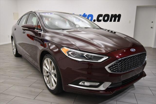 used 2017 Ford Fusion car, priced at $18,495