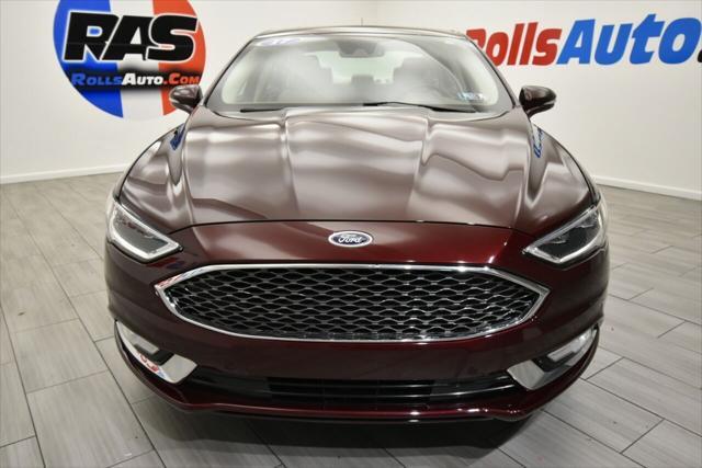 used 2017 Ford Fusion car, priced at $18,495