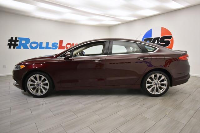used 2017 Ford Fusion car, priced at $18,495