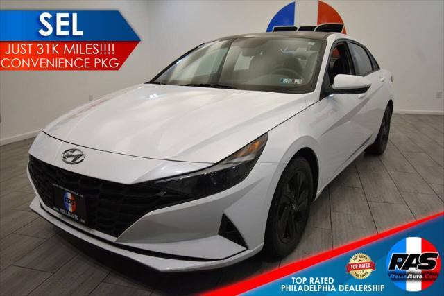 used 2021 Hyundai Elantra car, priced at $16,382