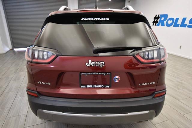 used 2019 Jeep Cherokee car, priced at $13,837