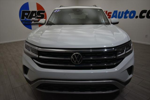 used 2021 Volkswagen Atlas car, priced at $27,562