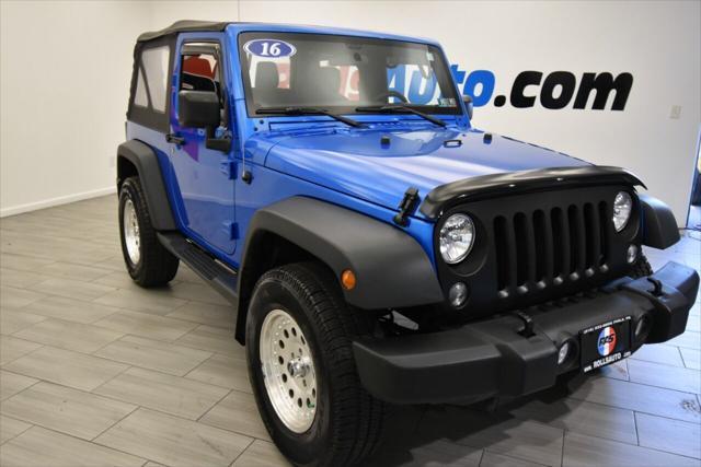 used 2016 Jeep Wrangler car, priced at $18,975