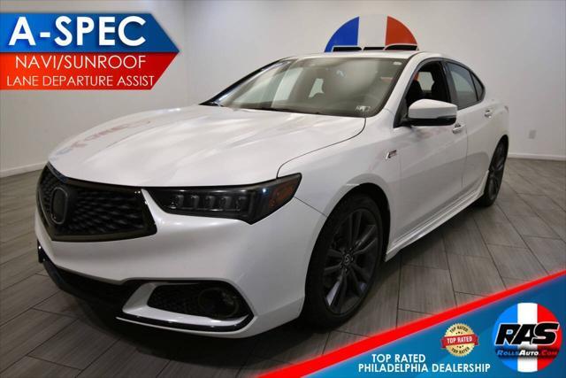 used 2019 Acura TLX car, priced at $23,900