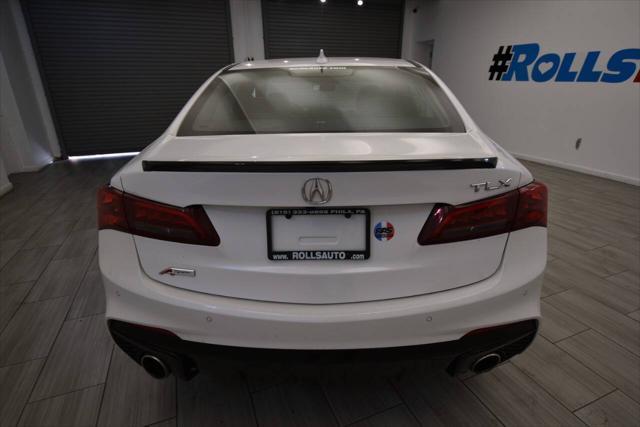 used 2019 Acura TLX car, priced at $23,900