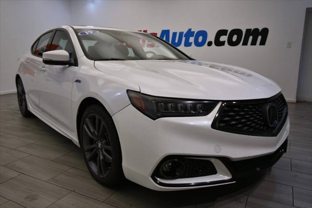 used 2019 Acura TLX car, priced at $23,900