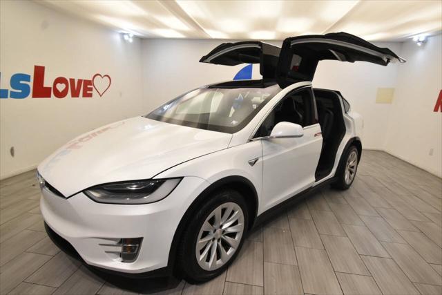 used 2020 Tesla Model X car, priced at $27,856