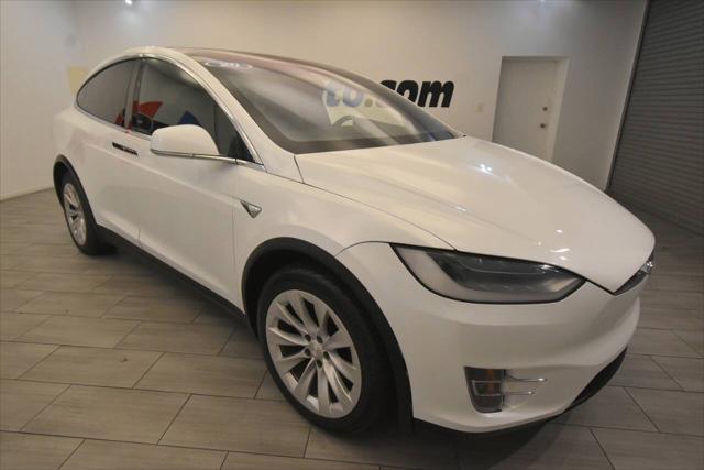 used 2020 Tesla Model X car, priced at $27,856