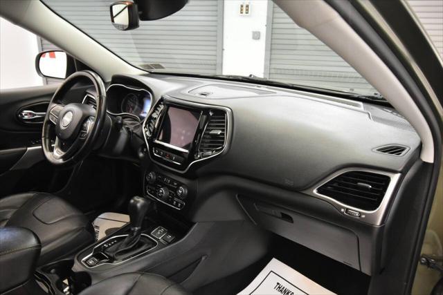 used 2021 Jeep Cherokee car, priced at $17,885