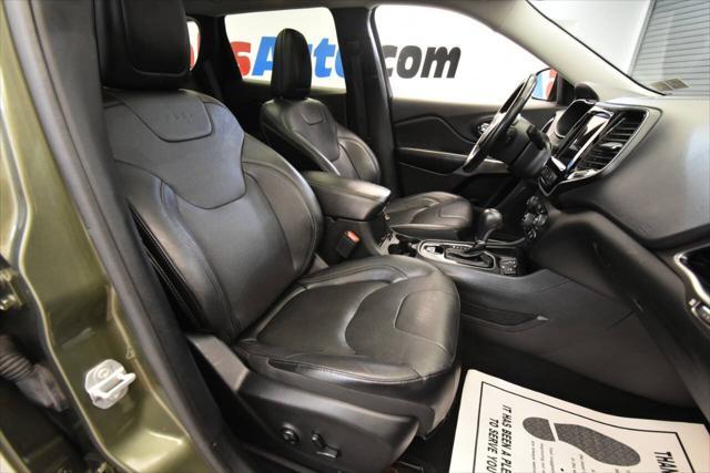 used 2021 Jeep Cherokee car, priced at $17,885